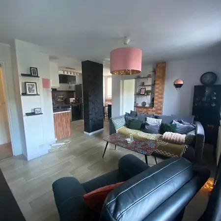 Bel Spacieux ,convivial De 3 Avec Parking Prive Secure דירה *