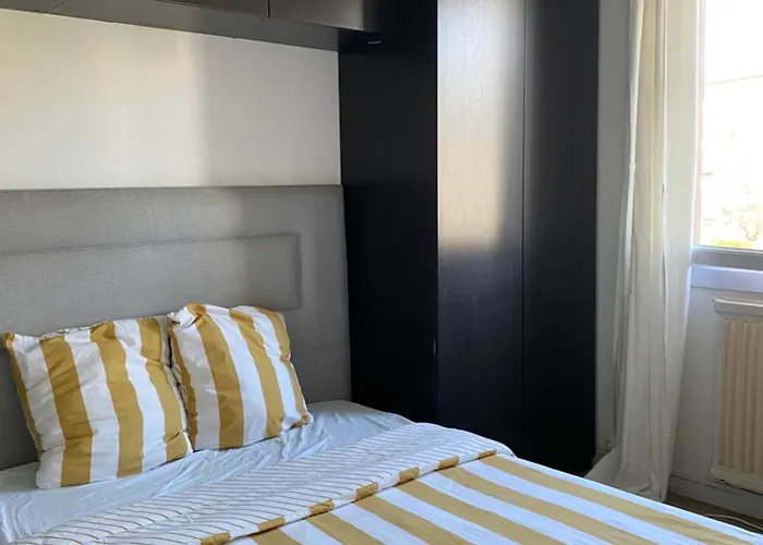 Bel Spacieux ,convivial De 3 Avec Parking Prive Secure アパート *